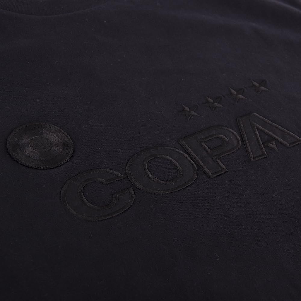 Copa All Black Logo T-Shirt Camiseta Cuello Redondo Hombre