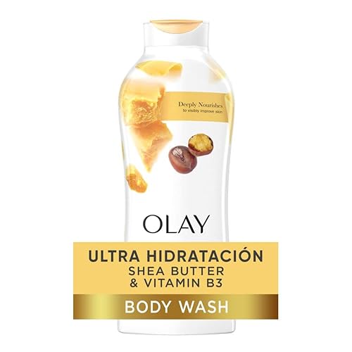 Olay Gel corporal Ultra Moisture con manteca de karité, 22 onzas líquidas