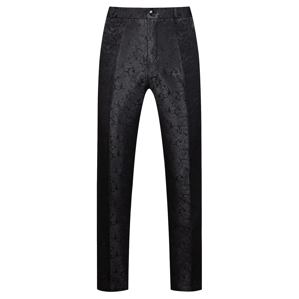 KUDORO Abito da Uomo 3 Pezzi Paisley Slim Fit Abiti da Sposa Abito Elegante Cerimonia Abito da Smoking Blazer Gilet Pantaloni