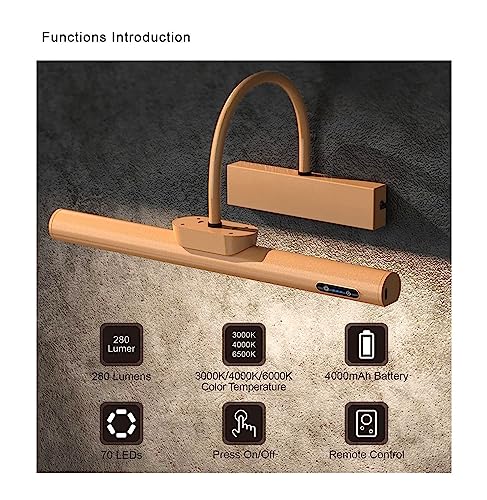 Iluminación moderna de baño y tocador con este aplique recargable 4