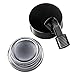 Revlon Colorstay Creme Eye Shadow, Longwear Blendable Matte or Shimmer Eye Makeup with Applicator Brush in Dark Silver, Licorice (755)