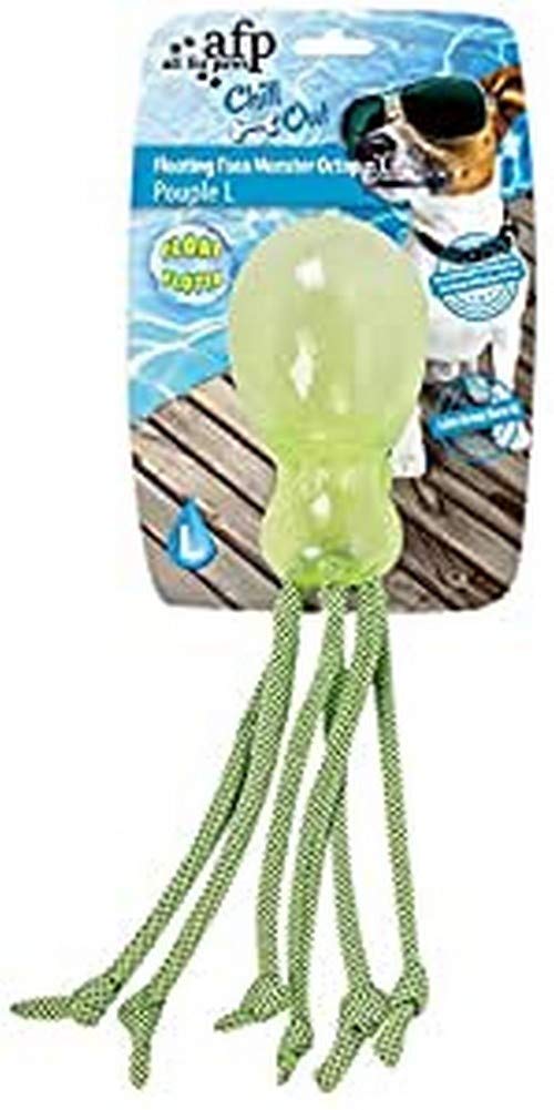 ALL FOR PAWS Jouet Flottant et rafraîchissant en Forme de Poulpe, Taille L, 8 cm