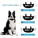 Bark Collar, 2018 Adjustable Vibration, Shock and Sensitivity Level 1-7, Rechargeable Waterproof, Smart Barking Detection for Small and Large Dog, No Bark Collar