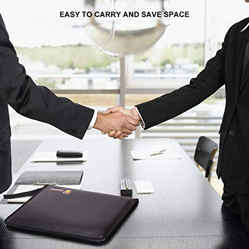 Cartellina 12 tasche, fuoco ignifugo e