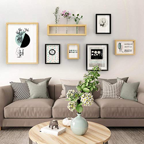 laoga Marco De Fotos Moderno Simple Foto Pared Restaurante Porche Marco De Fotos IKEA Foto Pared Hidropónico Estante De Flores Creativo Decoración De La Pared A