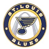 National Emblem St. Louis Blues Round Logo Collectors Patch