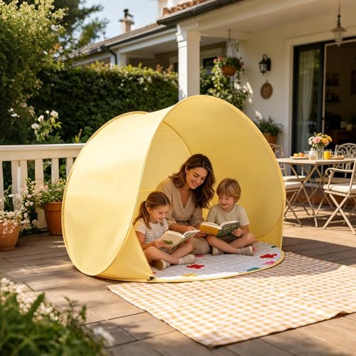 Tienda de campaña para niños contra el sol directo con refugio portátil UV 4