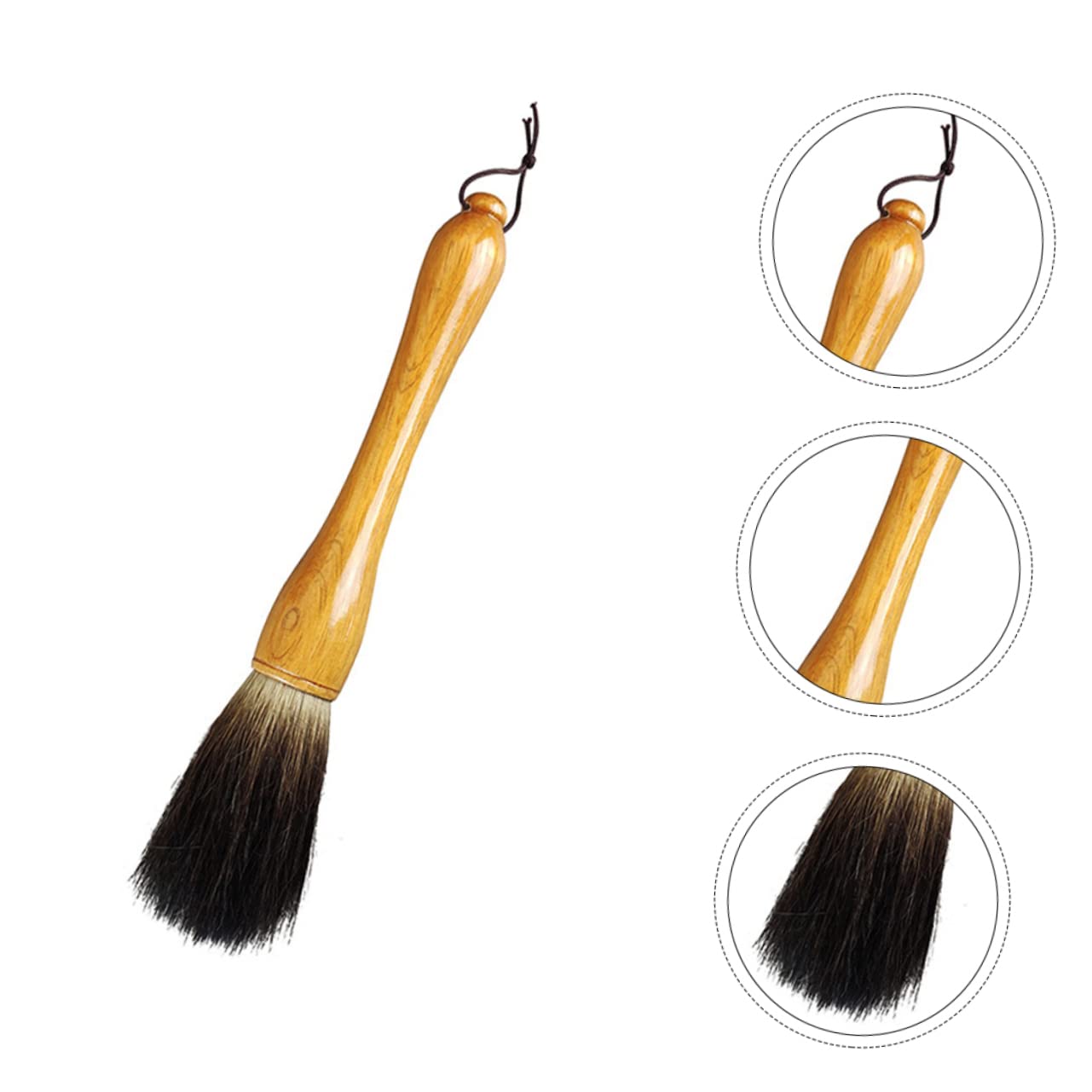 jojofuny 2pcs Elegant Brush Pen Paint Calligraphy Pen Student Stationery Fade-Resistant Easy to Clean