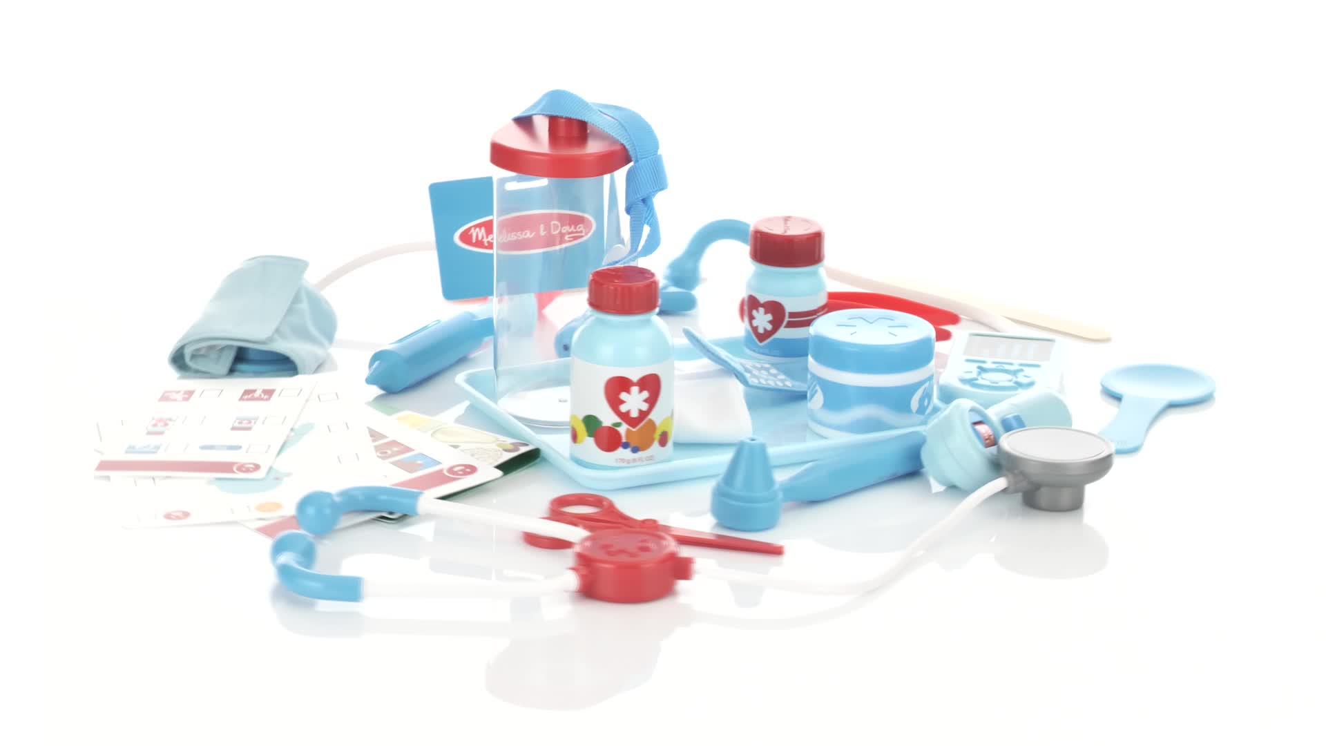Malette Docteur Dentiste Enfant 29 Pièces - Jouet Rôle Avec Sons/Lumières | Dès 3 Ans
