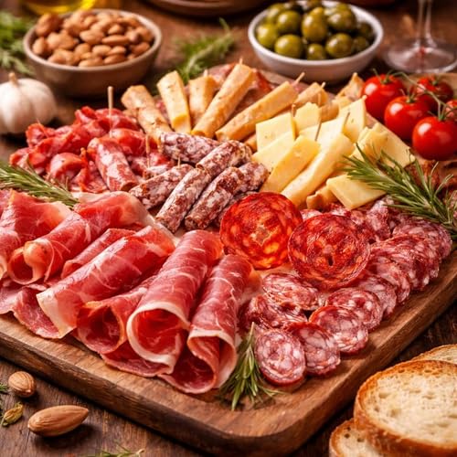 2x 500g Serranoschinken RESERVA am Stück – mindestens 14 Monate gereift, luftgetrocknet aus Spanien (Jamon), ohne Geschmacksverstärker & Farbstoffe