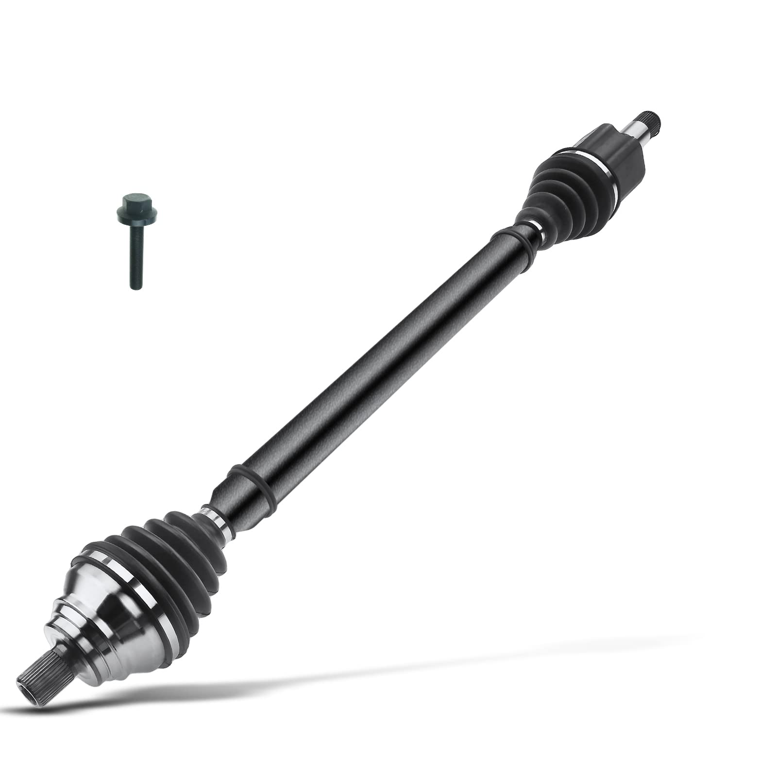 Frankberg Antriebswelle Achswelle Automatikgetriebe ohne ABS-Ring Vorne Rechts Kompatibel mit Pas.sat 3G2 CB2 Ti.guan 5N Cad.dy V MPV SBB SBJ Superb III 3V3 Replace# 3Q0407272BJ