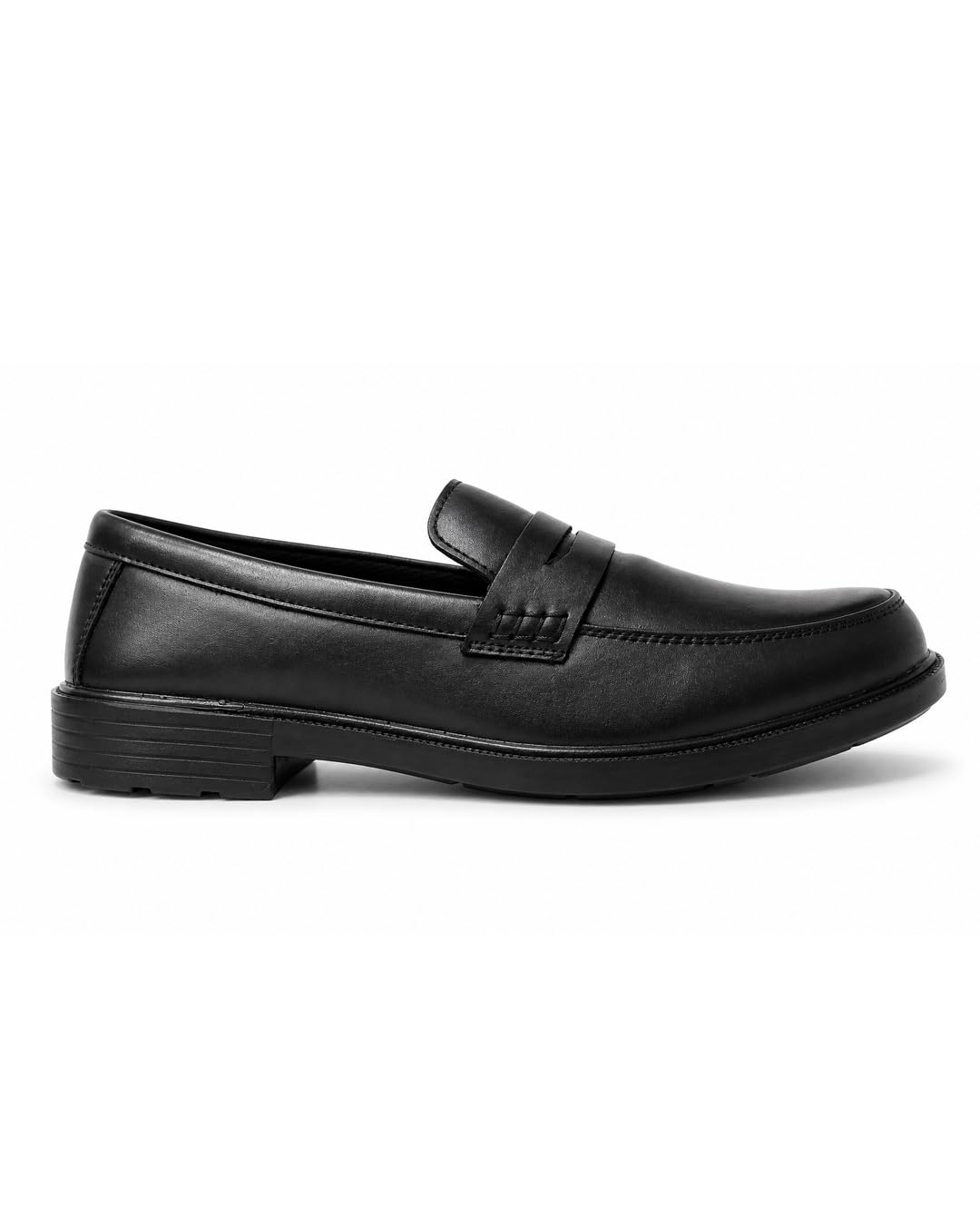 tsf Men’s Black Formal Shoes |Premium Synthetic Leather Formal & Casual Wear Lightweight Office Shoes-picture-48