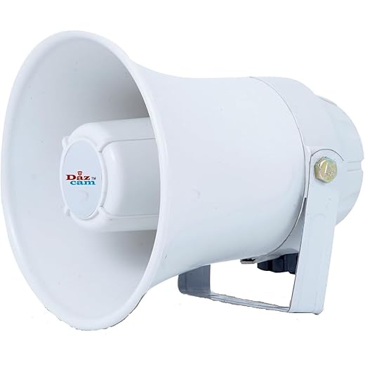 Daz Cam Horn Speaker with High Sound Quality Pack of 1 DC