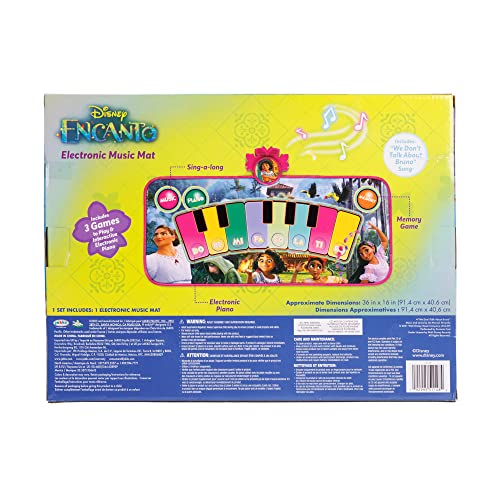 Disney Encanto Music Mat Kids Electronic Piano Dance Mat with Music & Sounds! by Disney Encanto - Image 7