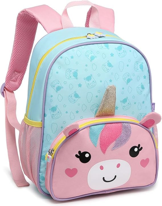 Mochila Infantil de Costas Unicórnio
