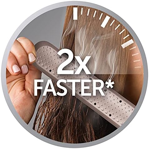 Remington Wet2Straight Pro Hair Straighteners for Women - Wet and Dry Modes with Exclusive Venting System; S7970, Bronze