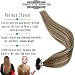 LaaVoo U Tip Remy Extensiones de Pelo Humano 18 Pulgadas Hot Fusion...