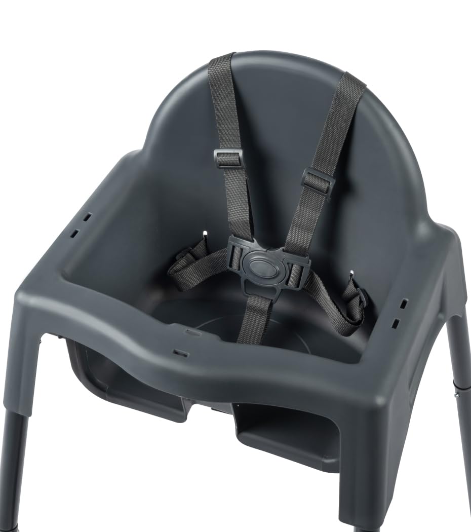 Chaise haute évolutive Meely Graphite - Bebeconfort