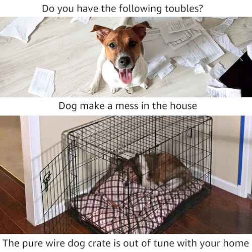 unipaws-Furniture-Style-White-Dog-Crate-for-Medium-Dogs-Indoor-Aesthetic-Puppy-Kennel-Modern-Decorative-Wood-Wire-Pet-House-Dog-Cage-Pretty-Cute-End-Side-Table-Nightstand unipaws Furniture Style White Dog Crate for Medium Dogs Indoor Aesthetic Puppy Kennel Modern Decorative Wood Wire Pet House Dog Cage Pretty Cute End Side Table Nightstand