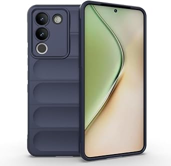 حافظة هاتف لـ Vivo Y200 5G غطاء هاتف ناعم من السيليكون TPU مضاد للسقوط ومضاد لبصمات الأصابع لـ Vivo Y200 5G Shell للنساء والرجال غطاء واقي متوافق مع Vivo Y200 5G F