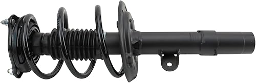 Miniatura 277 de TRQ Kit de suspensión delantera, conjunto de amortiguadores y resortes, barra estabilizadora, enlace estabilizador compatible con Chevrolet