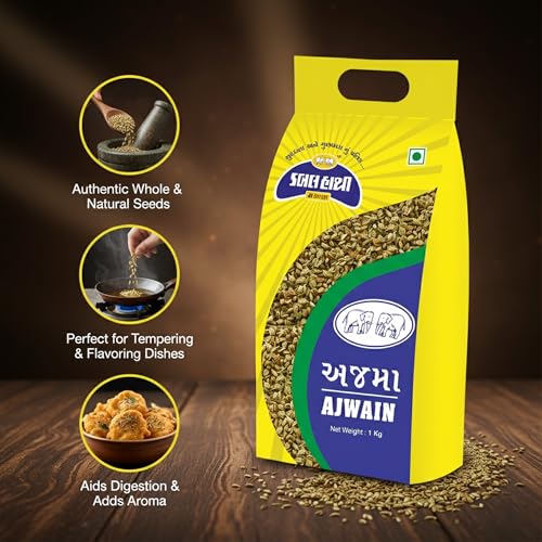 Image of Double Hathi Ajwain Seed 500gm | Premium Carom Seeds | Strong Aroma & Natural Flavor |100% Natural