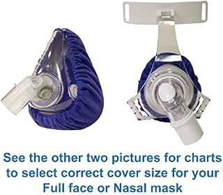 CPAP Mask Liners - Reusable Fabric Comfort Covers to Reduce Air Leaks
