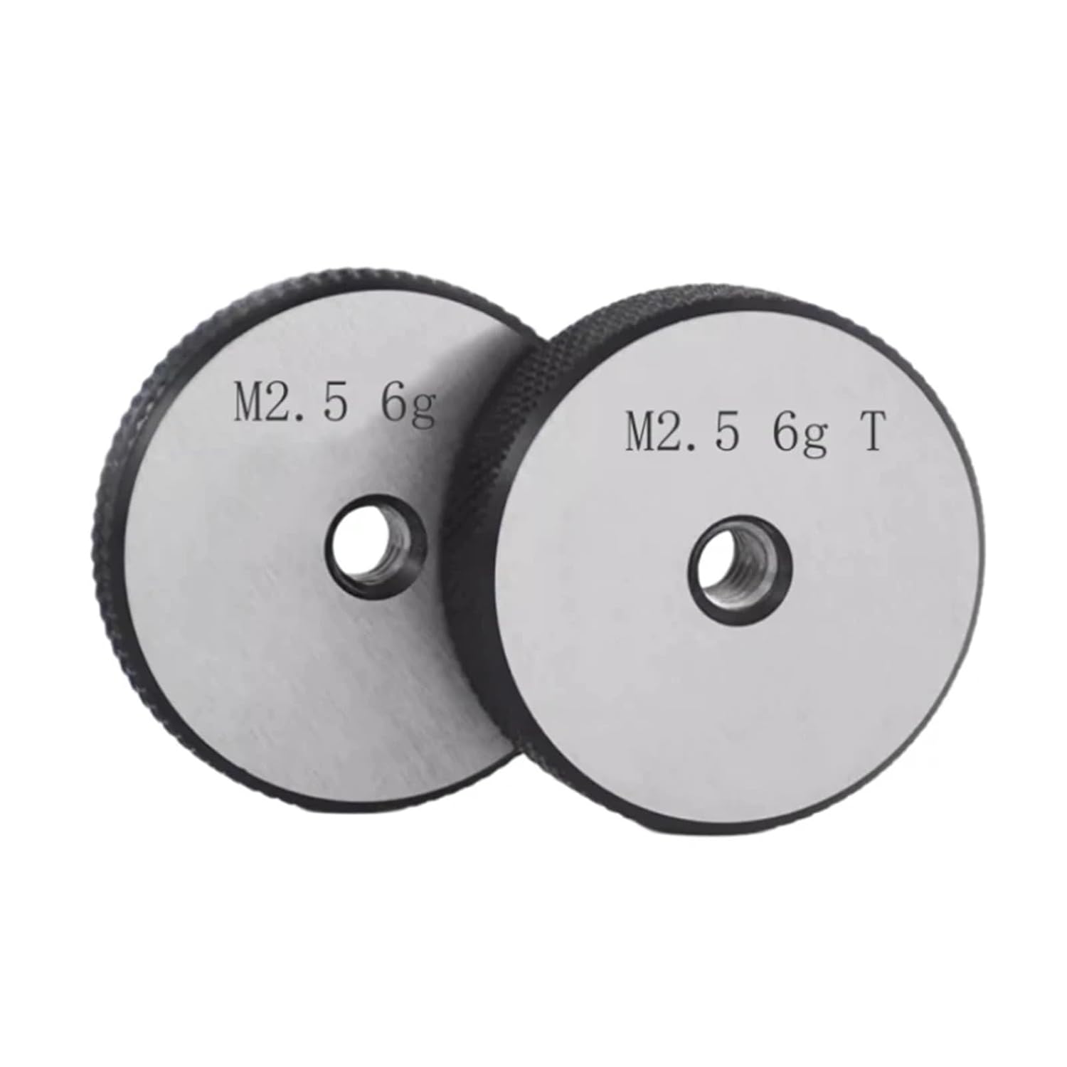Thread Gauge/Ring Gauge M1-M3 GO/NO GO Metric Gauge Accuracy Precision External Screw Gage Fine,Pitch Thread Test Tool(Thread Plug Gauge,M2.5X0.35)