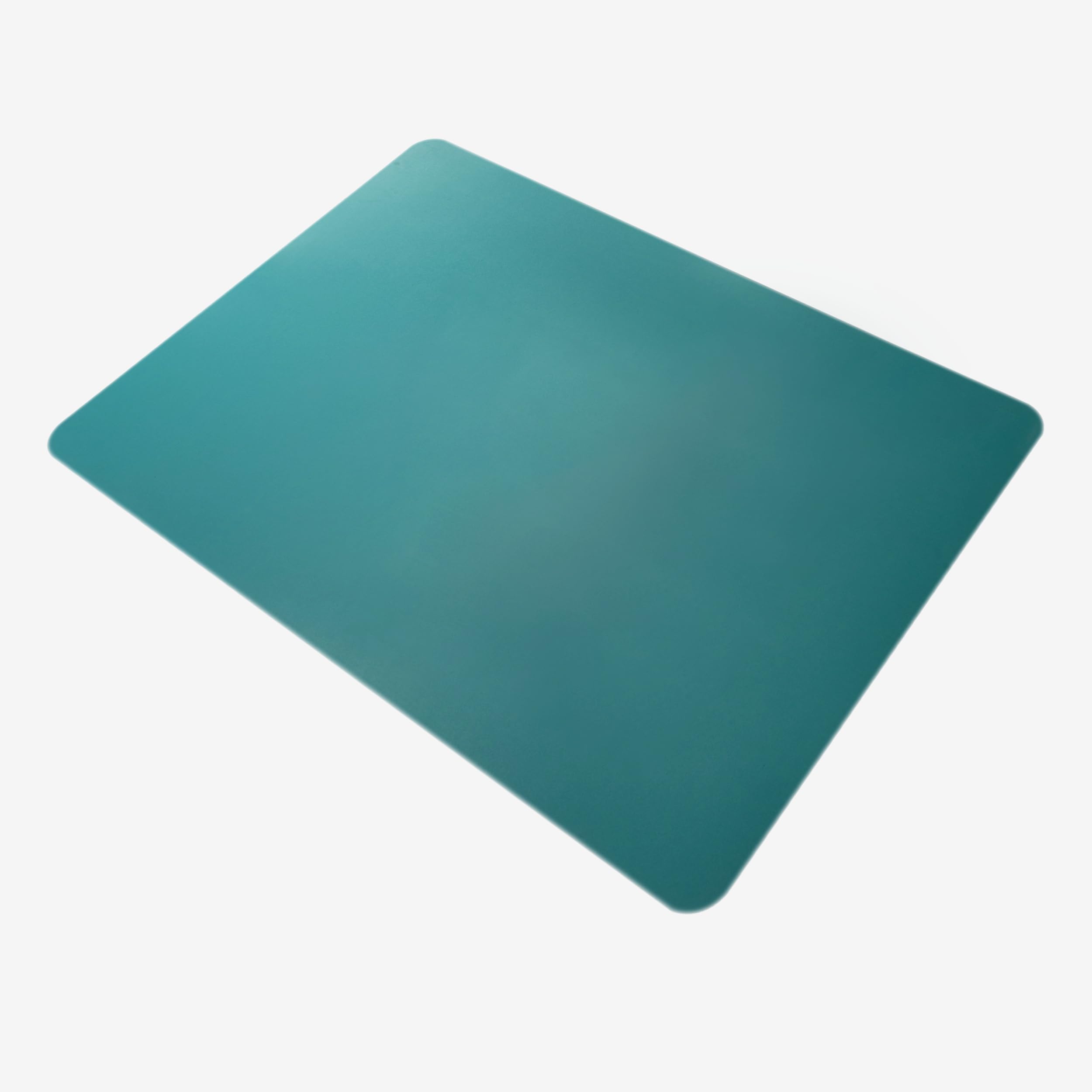 Floordirekt Turquoise Floor Protection Mat For Hard Floors - Coloured Office Chair Underlay Floor Mat Chair Pad Made Of Polypropylene - Thickness: 1.9 Mm (, 114 X 150 Cm)
