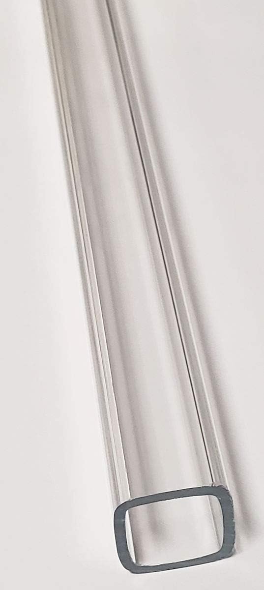 Geetery Clear PC Pipe Long Polycarbonate Round Rigid Plastic Tubing Unbreakable Plastic Tube Clear Tube For Dust Collection Hose Fittings 4 X