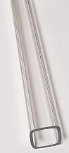 2 Pc Square 1/2" x 1/2" OD x 3/8" ID x 12" Inch Long Clear Extruded Acrylic Plexiglass Tube - 1/16" Wall