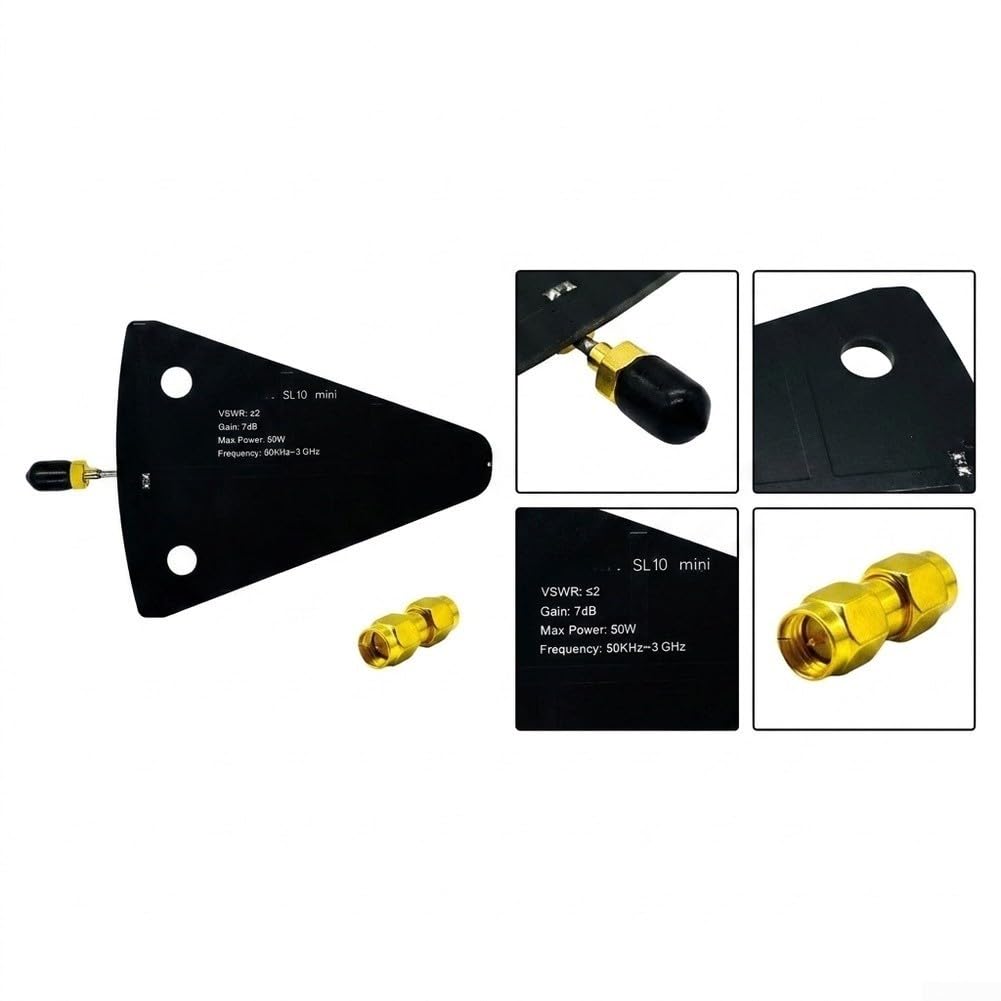 per antenna Log-Periodica ABS 12x7.7cm Leggera per RF per antenna