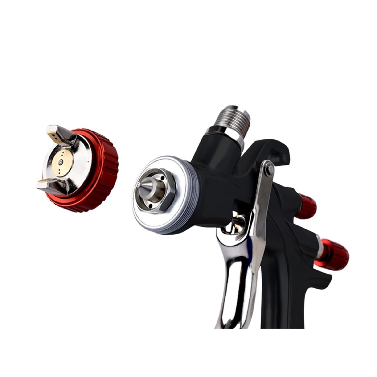 Pistolet natryskowy, Pistolet natryskowy Pistolet do lakieru samochodowego R500 Pistolet na sprężone powietrze Wysoka atomizacja Spray samochodowy Dedykowany 1,3 mm, 1,4 mm, 1,5 mm, 1,7 mm, 2,0 mm | 2.0mm gun