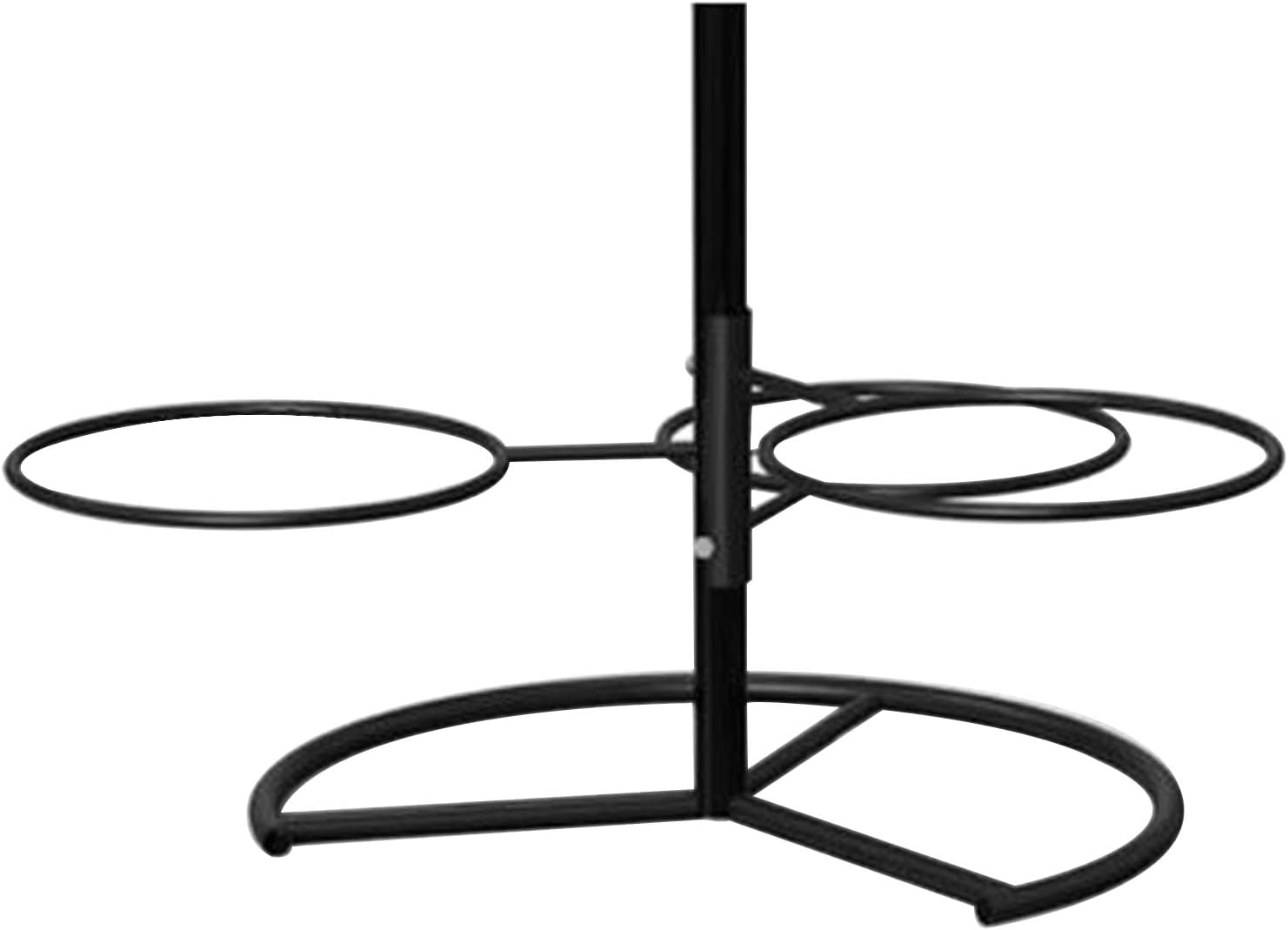 Exercise Ball Storage Rack, HeavyDuty Yoga Ball Holder for Gym and Home, SpaceSaving Solution for Stability and Barre Balls -Black-90cm