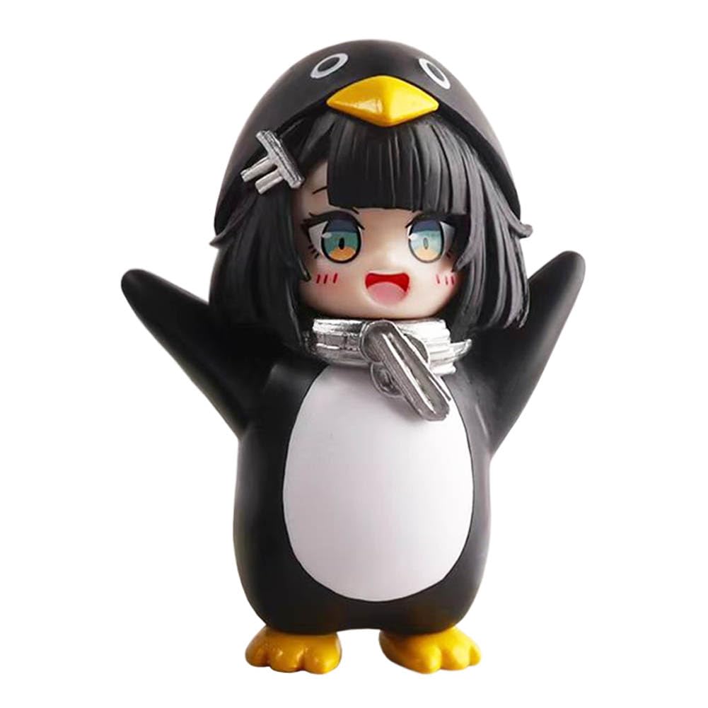 Xinchangda Endministrator Figure Anime Game Mini Statue 8CM Cute Penguin The Endmin Gugugaga Figure Model PVC Collectibles Decoration Gifts