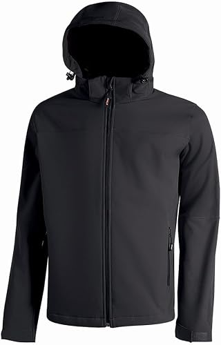 U-POWER Veste de travail Softshell KYRA - Noir Lot de 10-2XL - Vêtements de trav