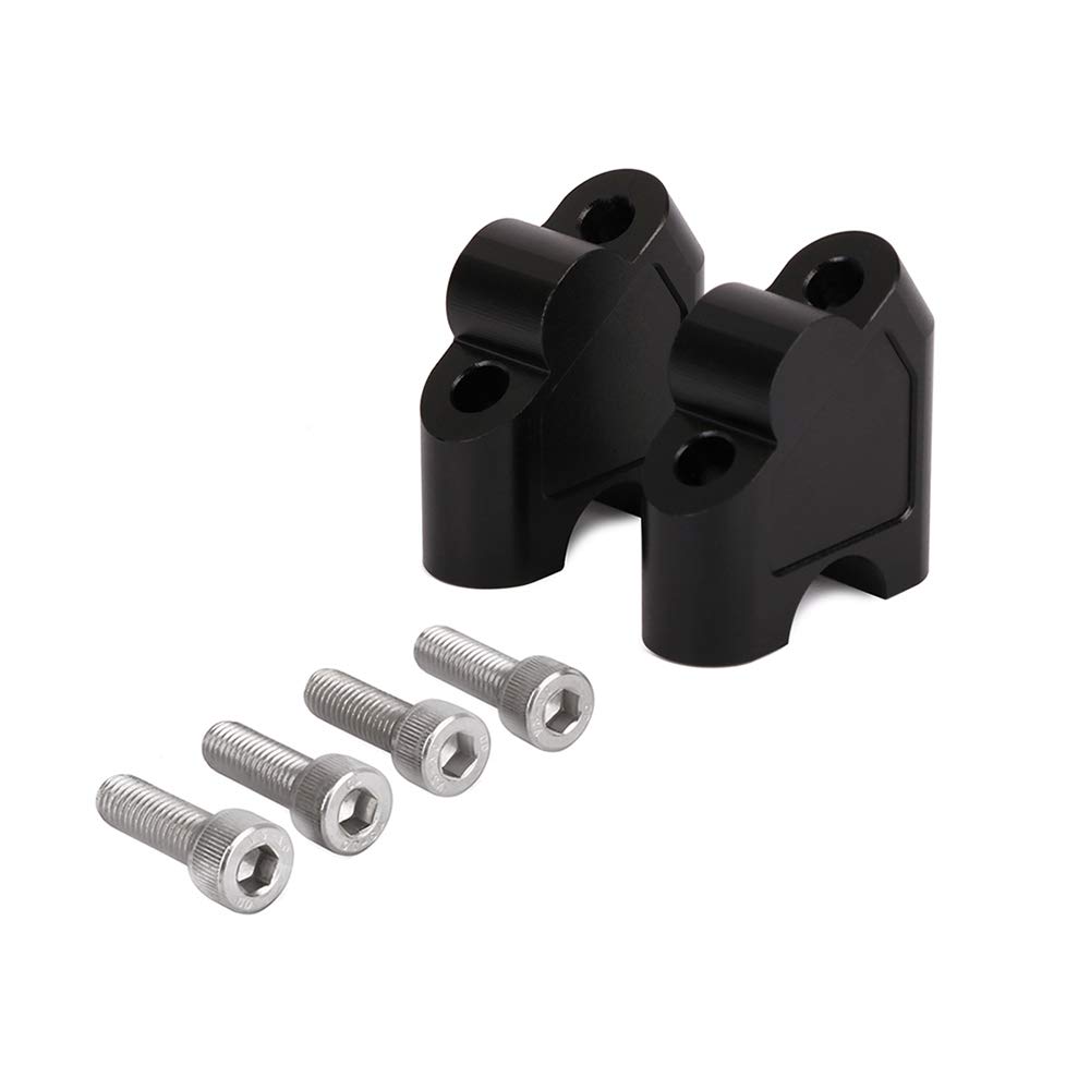 Fast Pro Support d’élévation pour guidon de moto, noir, pour Suzuki GSF 1250S 1250 S SV650 SV1000 SV 650 1000 DL250 DL 250 V-STROM 250 GW 250S GW250 S 250F GW250S