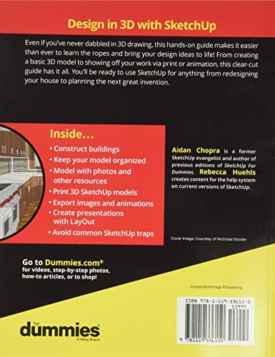 Sketchup for Dummies (For Dummies (Computer/Tech)) - Image 2