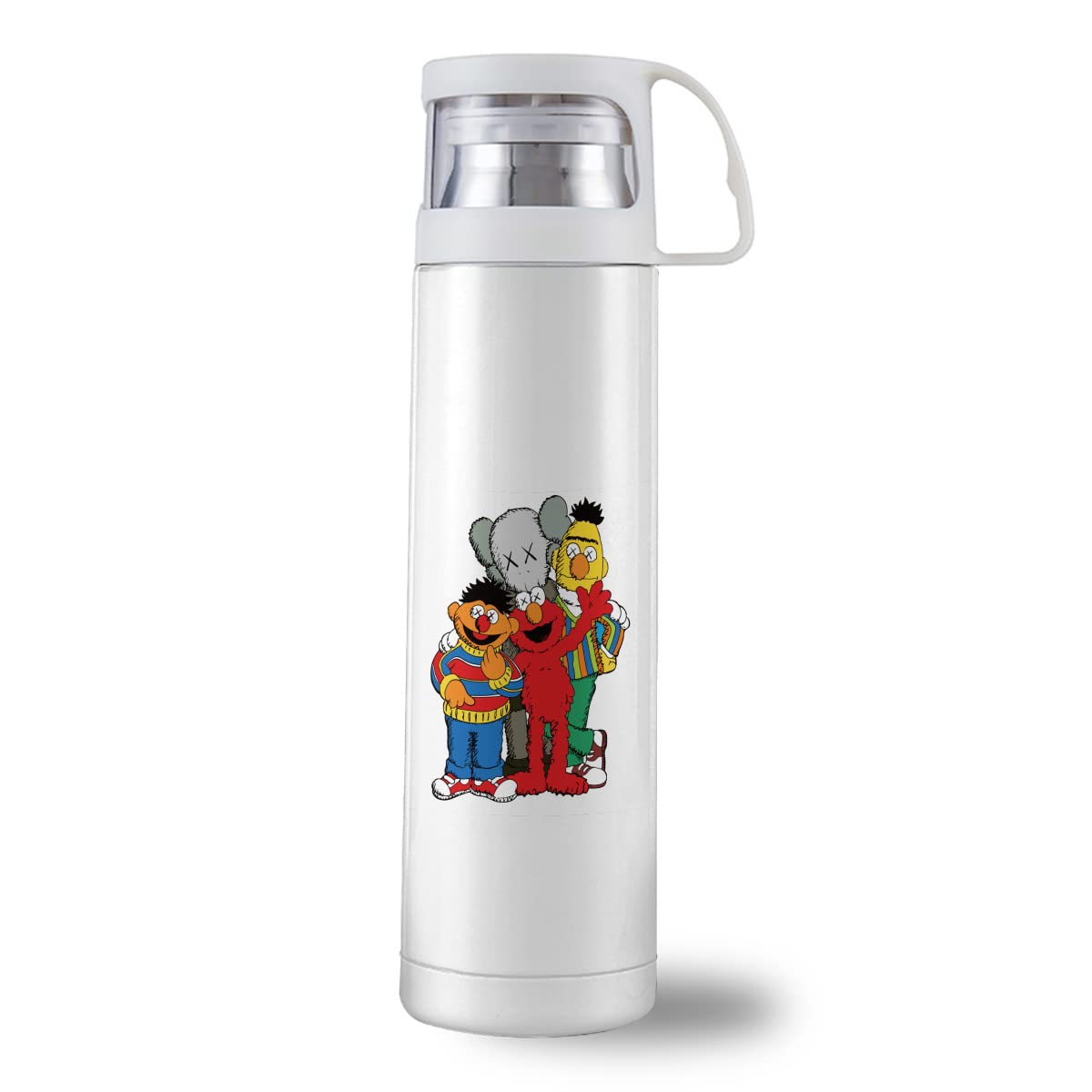 ＊新品未開封品＊Skaterセサミストリート500㎖ 保温 保冷 ステンレス水筒 スケーター 水筒 500ml ステンレス 直飲み ワンプッシュステン