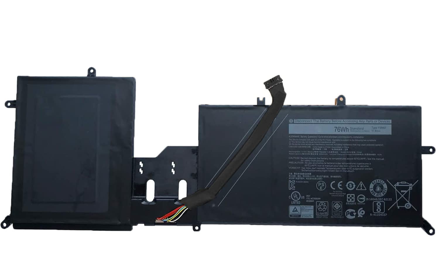 Y9M6F 0Y9M6F 8K84V 08K84V P41E001 P87F001 Batteria per laptop