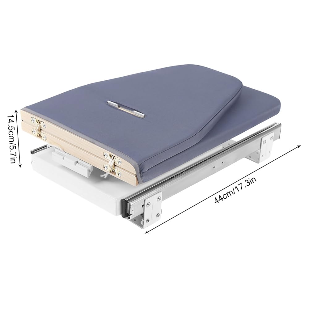 Vileda Perfect 2in1 Plus Strijkplank, Strijkplank Met Stopcontact En Extra Grote Strijkplank In Hoogte Verstelbaar En Uittrekbare Arm Speciaal Voor Lakens