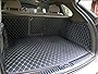 Worth-Mats Cargo Liner for Porsche Cayenne 2011-2018 with Subwoofer on The Left Side of Trunk Trunk Mats Rear Trunk Pet Tray Black