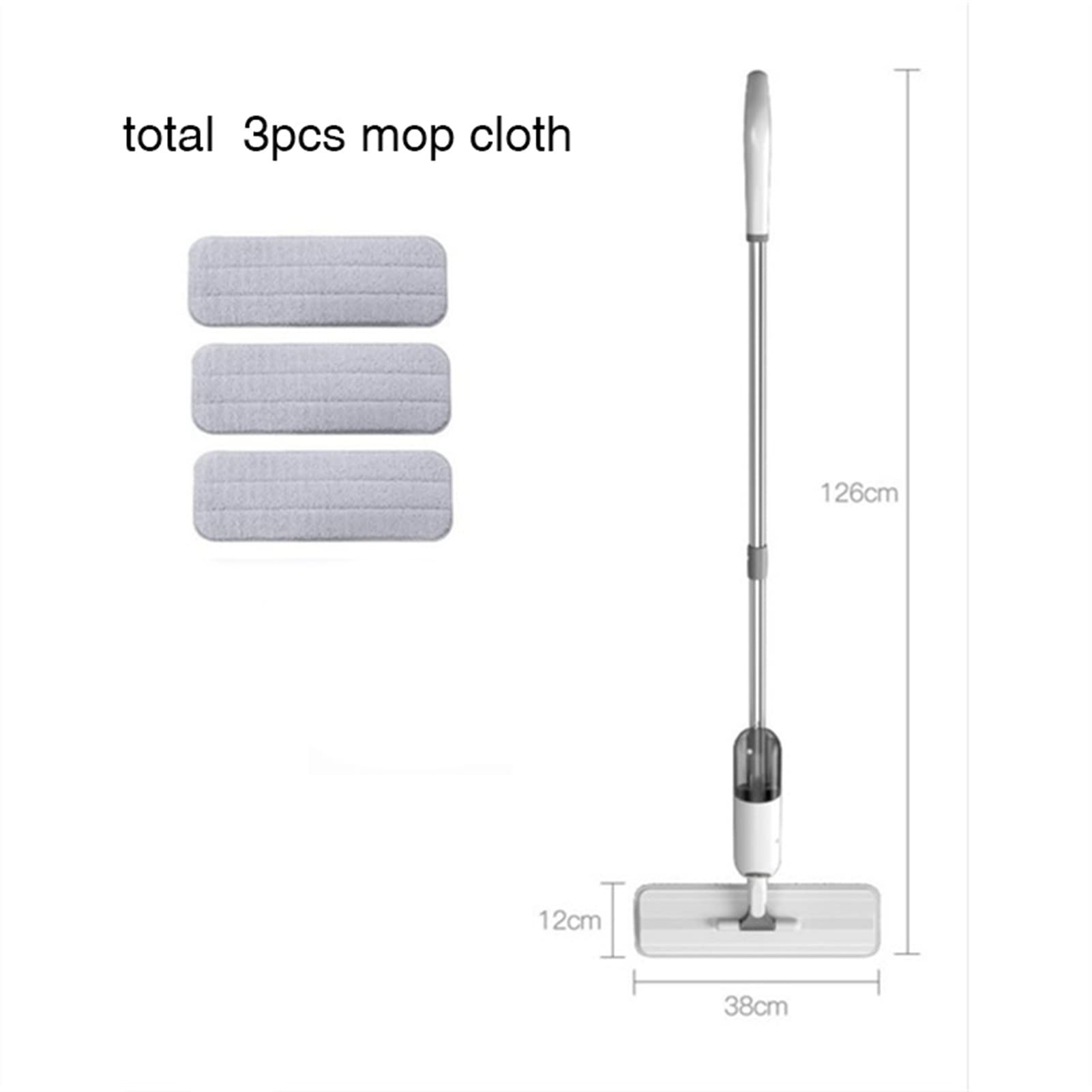 Serpillère Pulvérisateur de vaporisateur avec microfibres de microfibres de microfibres de microfibre humides et réutilisables à microfibres de microfeuille piétonnière avec 3 pads Éviter l'outil de n
