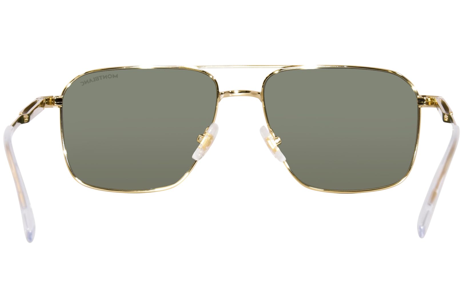 Montblanc MB0278S-002 56 Sunglass Man Metal Sonnenbrille, Sport, Gold (Gold), Einheitsgröße