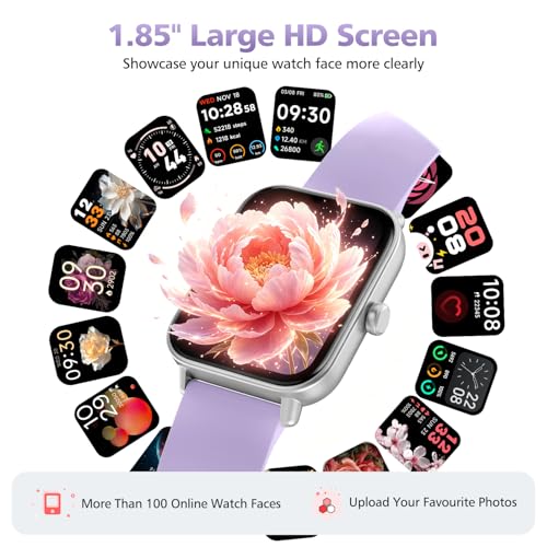 Image of Smart Watch for Android Phones & iPhones, Fitness Watches for Women Men