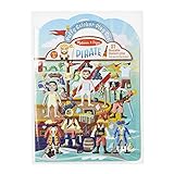 Melissa & Doug Puffy Sticker Activity Book: Pirates - 51 Reusable Stickers