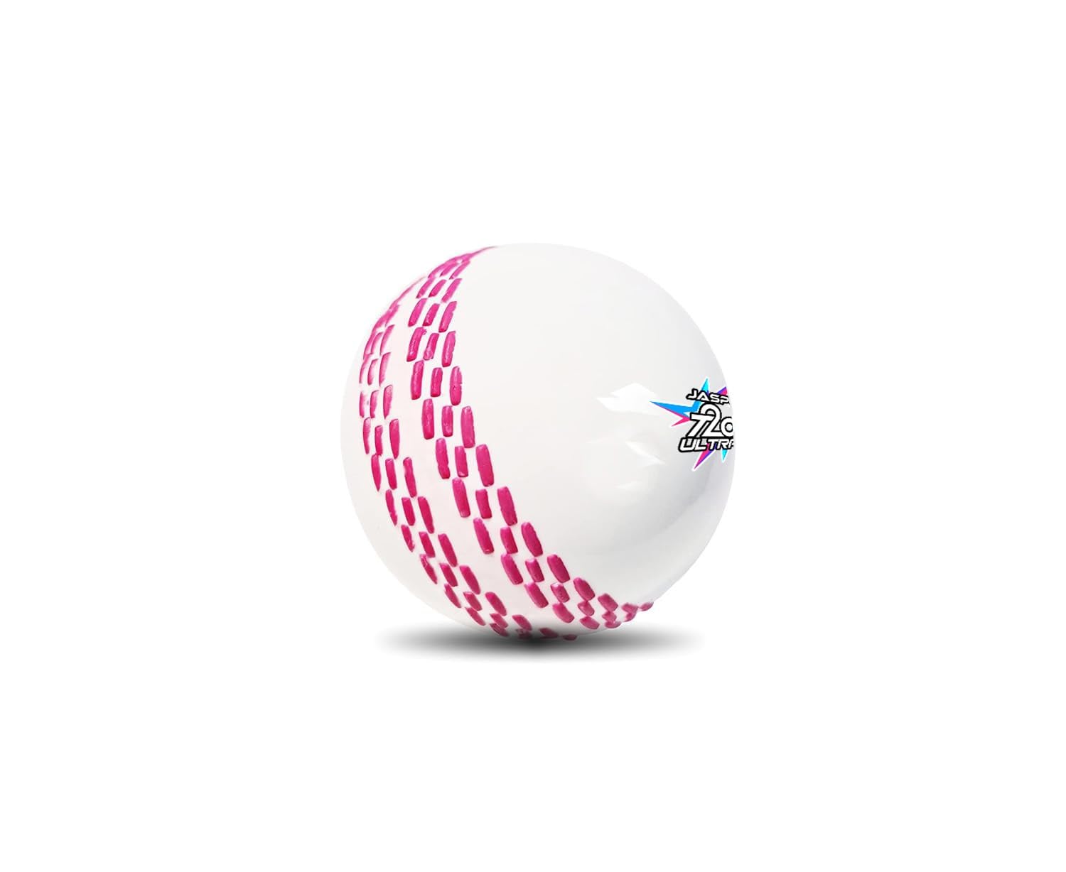 jaspo Synthetic Rubber T-20 Plus Practice Cricket Ball/Wind Balls (125-130 Gms) For - Indoor & Outdoor Street & Beach Cricket (White)-picture-36