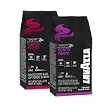Bis Caffè in grani Lavazza Gusto Pieno e Gusto Forte 1 kg x 2