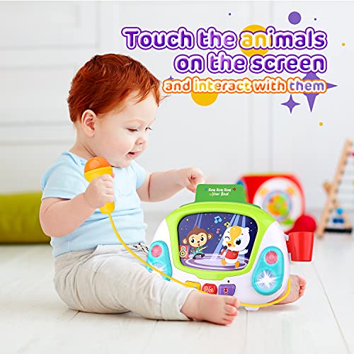 Kidpal Music Toys For Toddlers, Karaoke Jukebox With Microphone For Kids 2 3 4 Year Old Girls And Boys, Baby Musical Toys With Singing Recording & Voice Changing Function Musical Player Gift For Xmas1 #TOP4