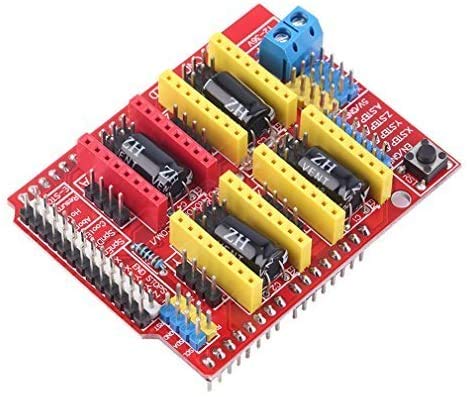 Scriptronics V3 Engraver 3D Printer CNC Expansion Shield Board A4988 Driver Board for Arduino (B08MZ16G89) Amazon Price History, Amazon Price Tracker